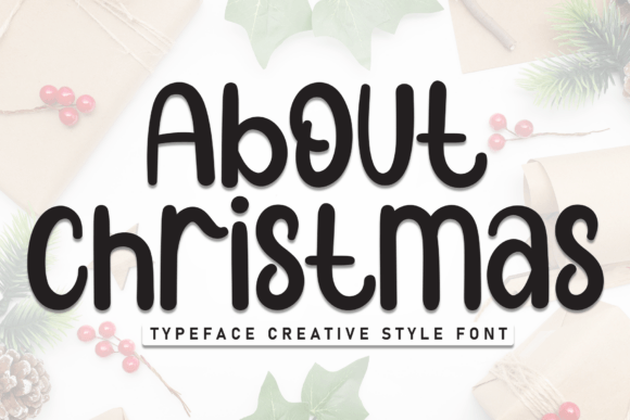 About Christmas Font for Small Business Branding