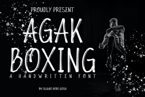 Agak Boxing Font for Bold Web Design