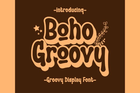 Boho Groovy Font for Social Campaigns