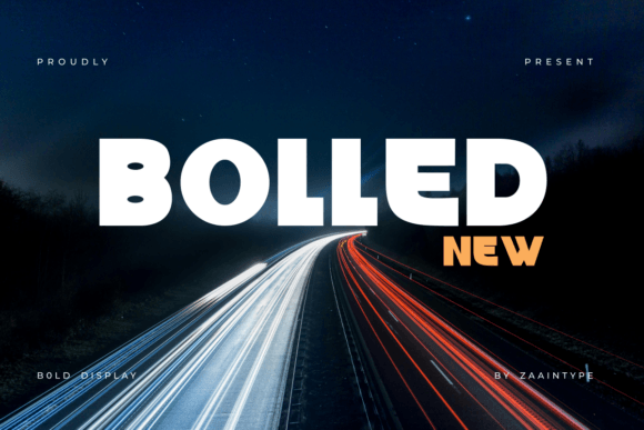 Bolled: A Bold Typeface for Modern Branding