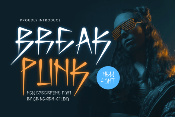 Break Punk Typeface Review for Bold Branding