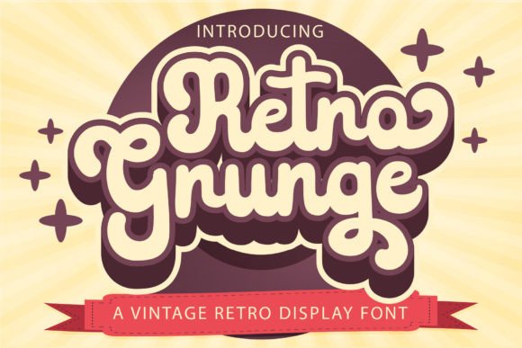 Choosing Retro Grunge for Bold Web Typography