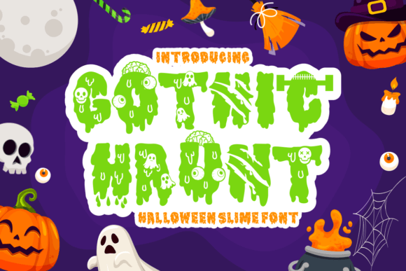 Gothic Haunt Font for Spooky Web Design