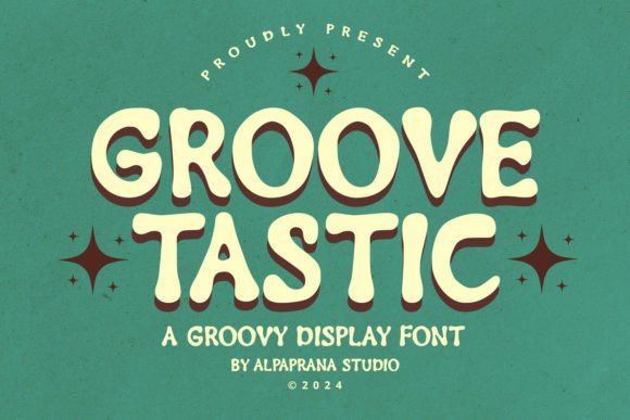Groovetastic: The Modern Display Font for Bold Branding
