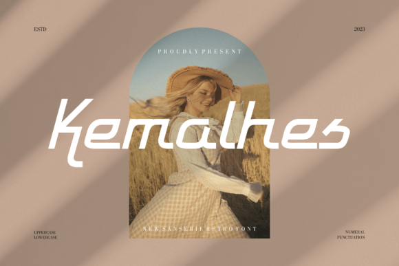 Kemalhes Font Review: Modern Display Typography