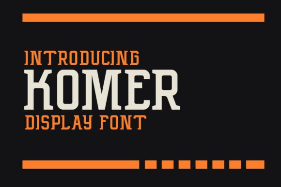 Komer Font: Elevate Your Brand Identity