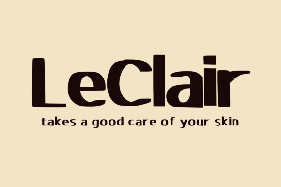 Leclair Typeface for Modern Web Design