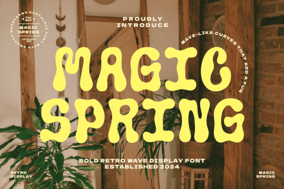 Magic Spring Font Review: A Vibrant Display Type