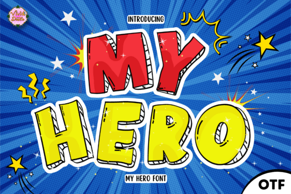 My Hero Font: A Bold Typeface for Branding