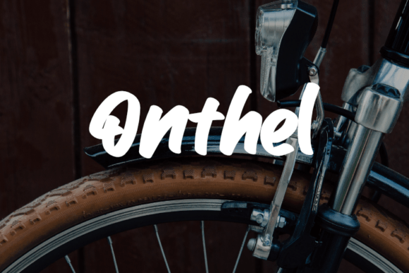 Onthel Typeface for Creative Branding
