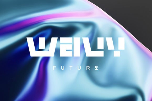 Renvem: A Quirky Techno Display Font for Makers