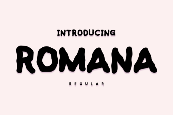 Romana: A Playful Display Font for Editorial Design