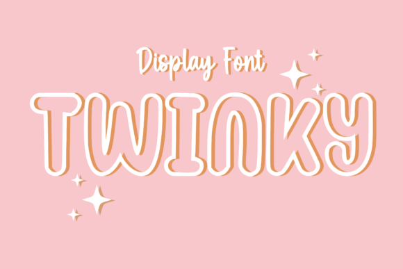 Twinky: A Handwritten Display Font for Makers