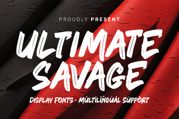 Ultimate Savage: A Premium Display Font for Web Design