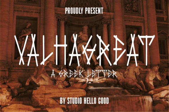 Valhagreat Typeface for Elegant Craft Designs