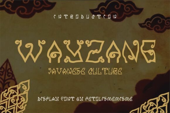 Wayzang Typeface for Modern Web Design