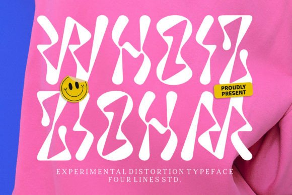 Whoiz Typeface: Distorted Display Fonts for Modern Editorial Design